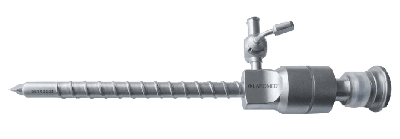 Пірамідний троакар з магнітним клапаном та фіксацією, 10 х 95 mm (мм)