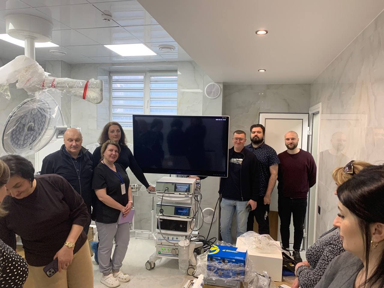 Обладнання ЛАПОМЕД в роботі